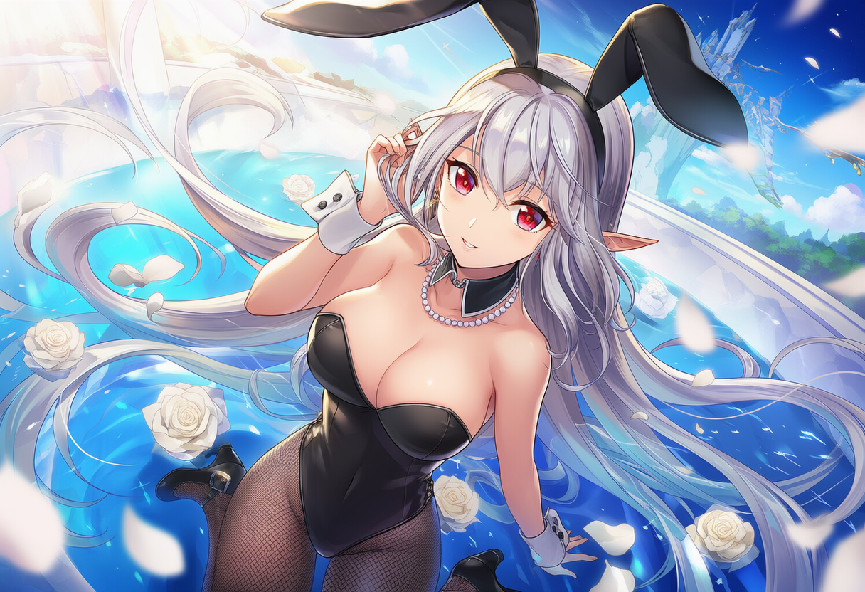 エルフ魔法少女