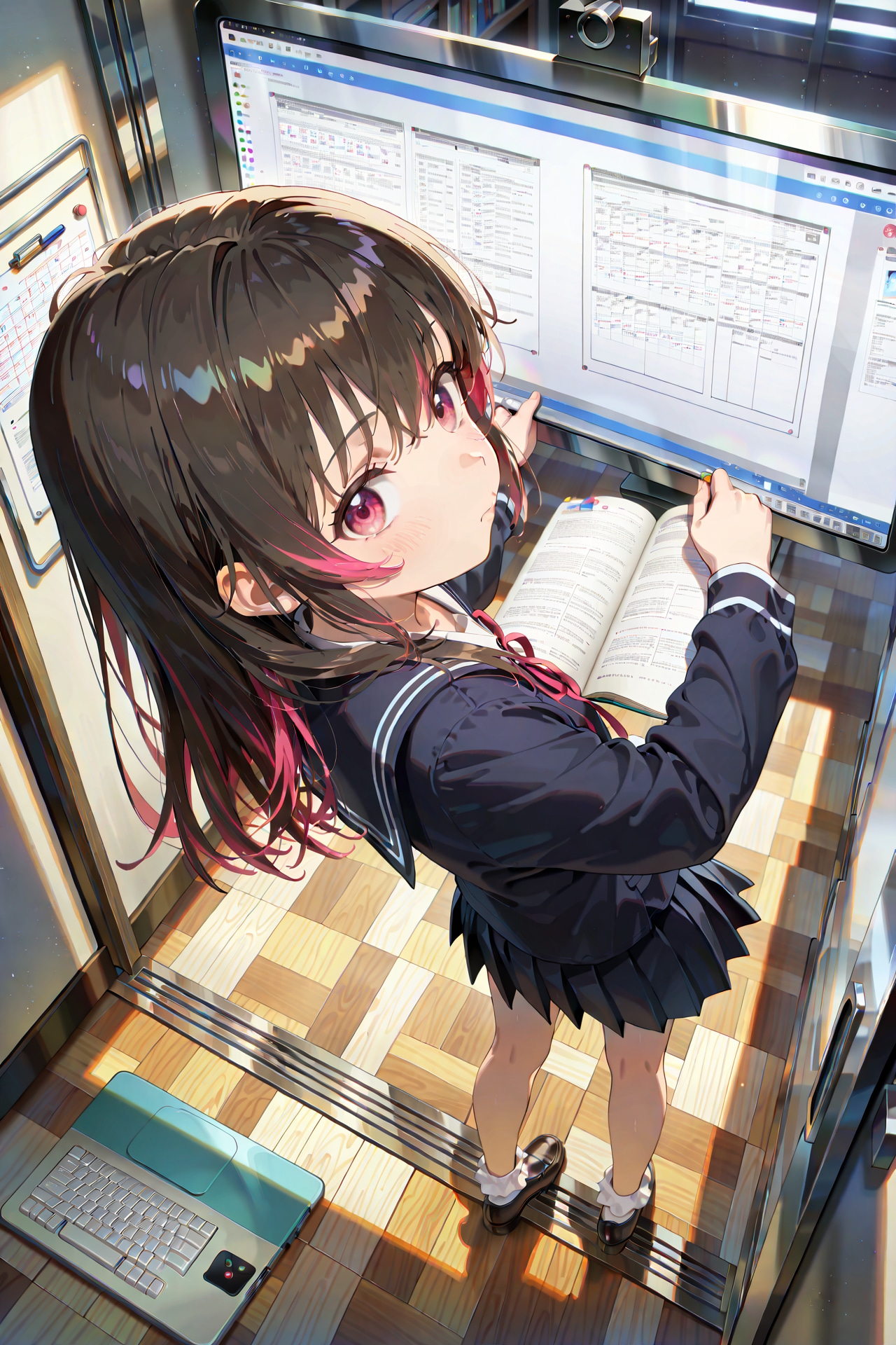 今数式解いてるから黙ってて！