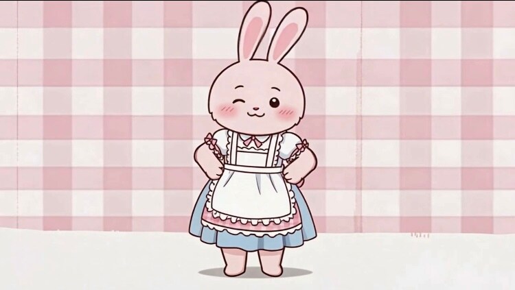 エプロンうさぎ