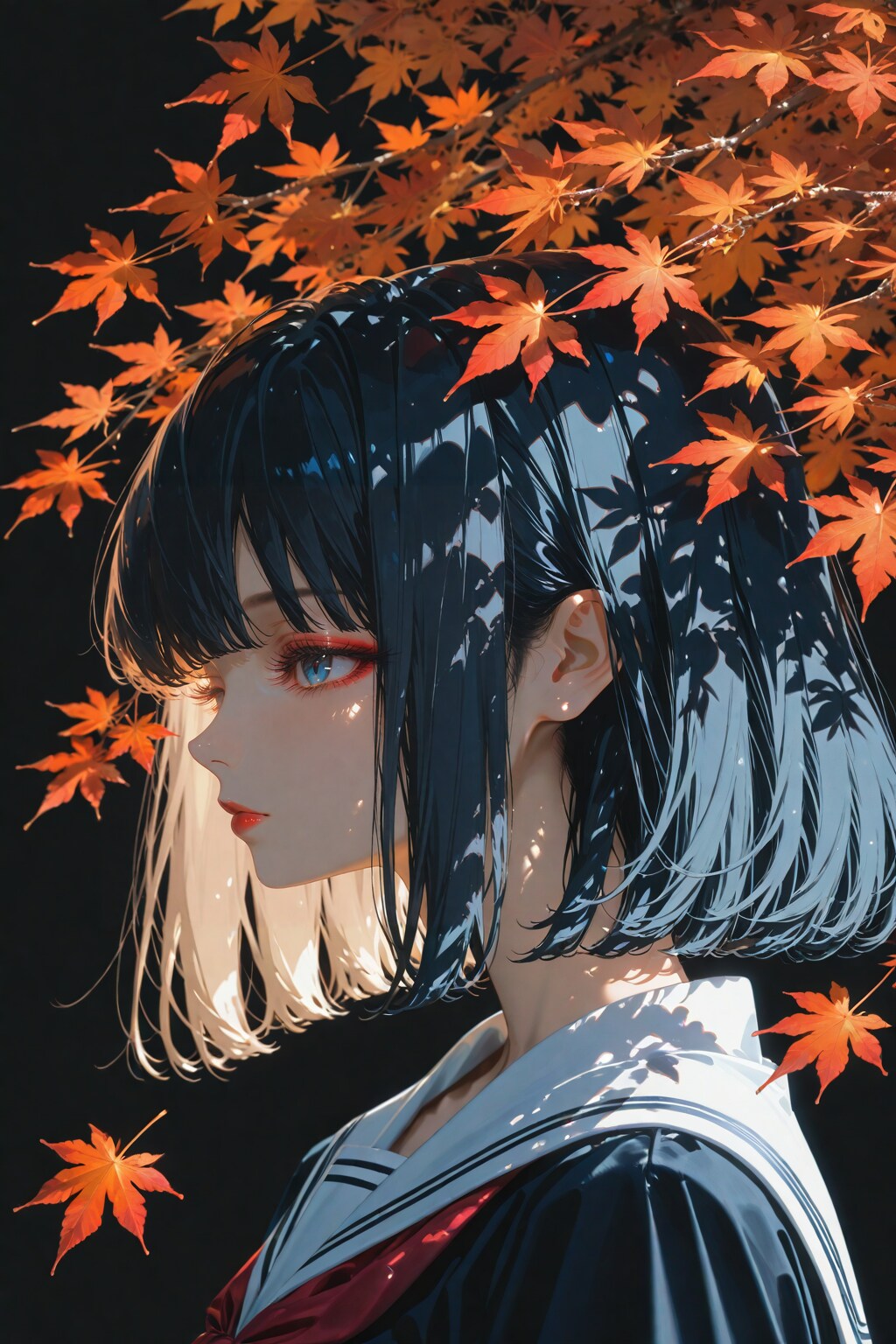 紅葉 | の人気AIイラスト・グラビア