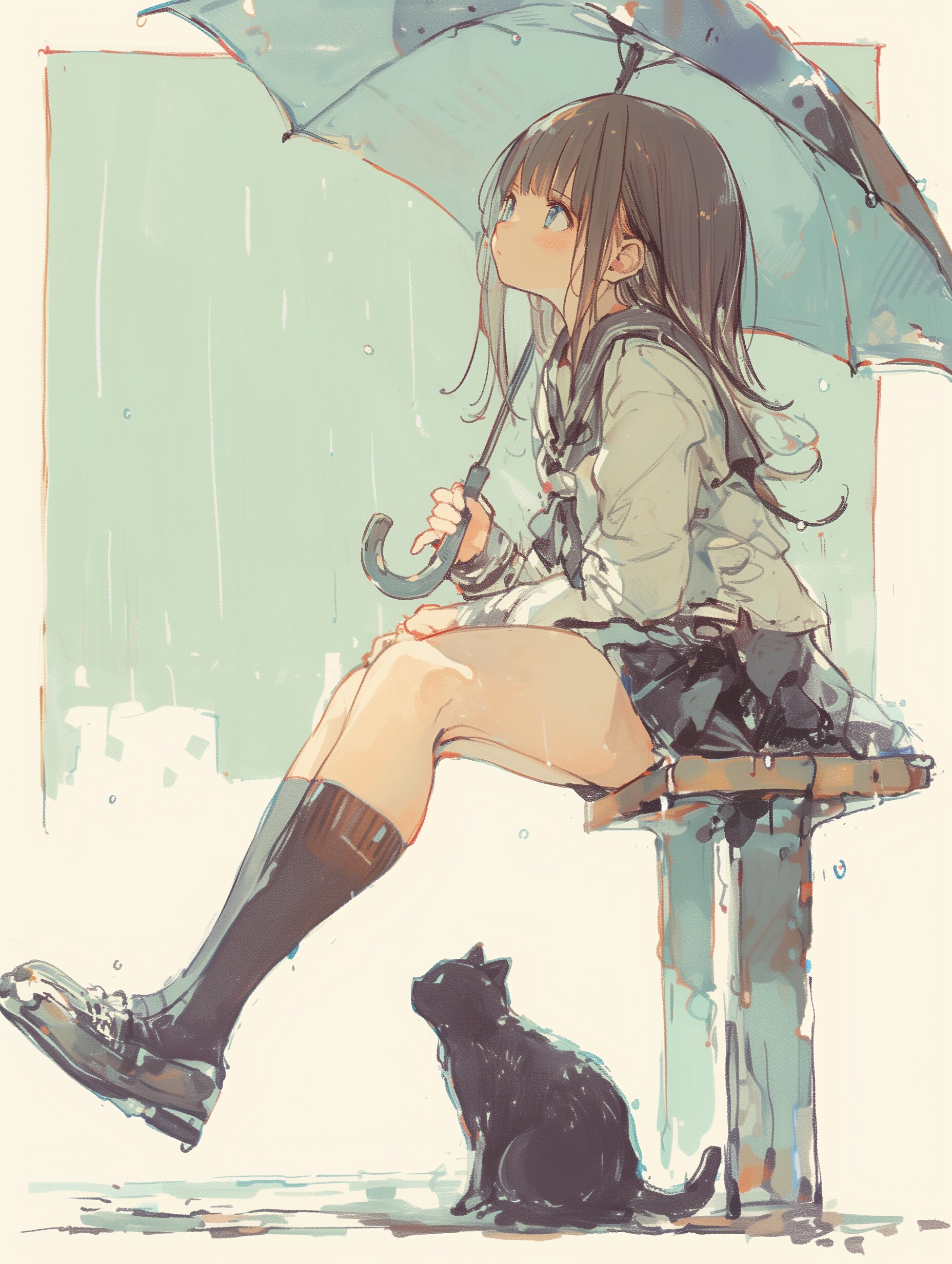 "Sheltering from the Rain"