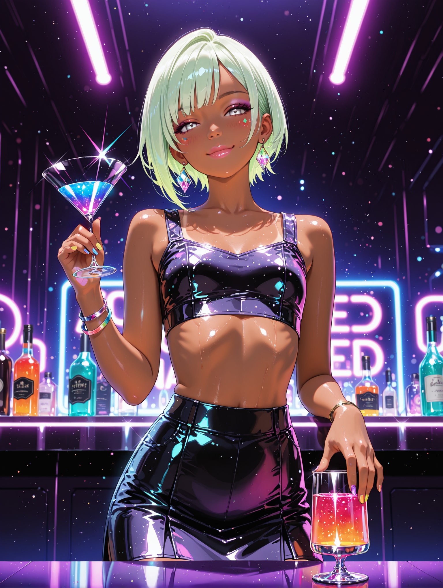 今夜は帰さないわーー | の人気AIイラスト・グラビア