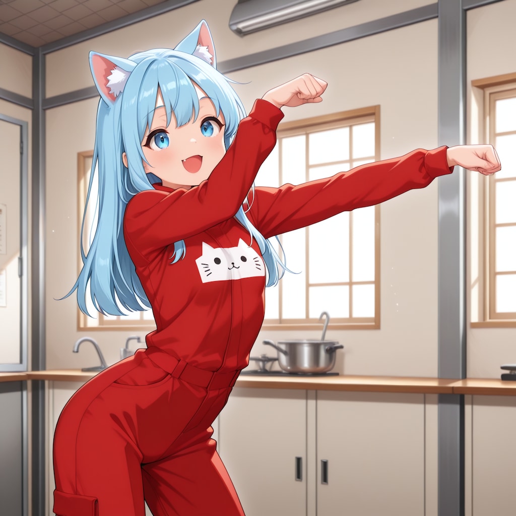 ねこなみ素材さくらちゃんFA3枚