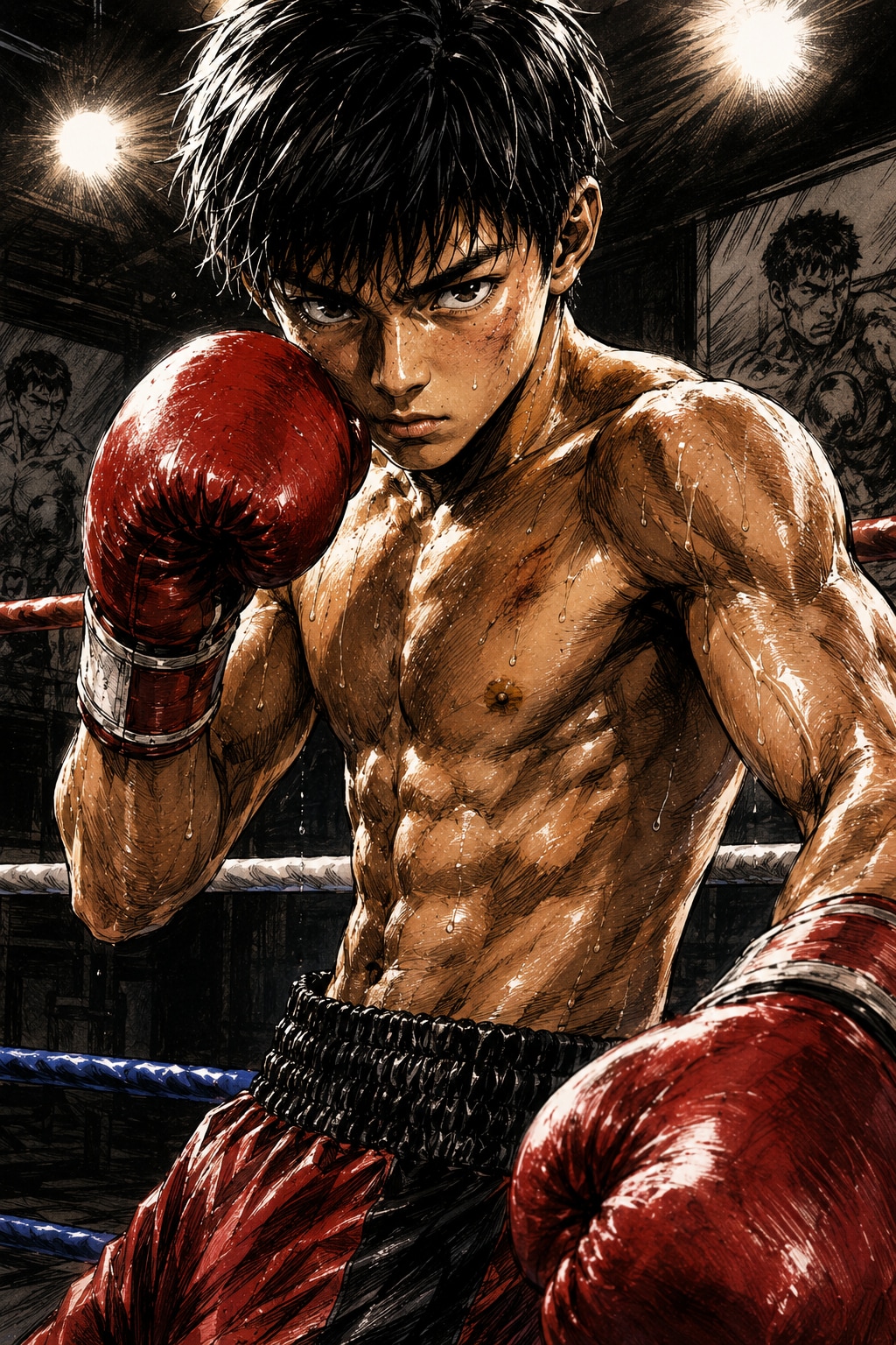 ボクサー男子
