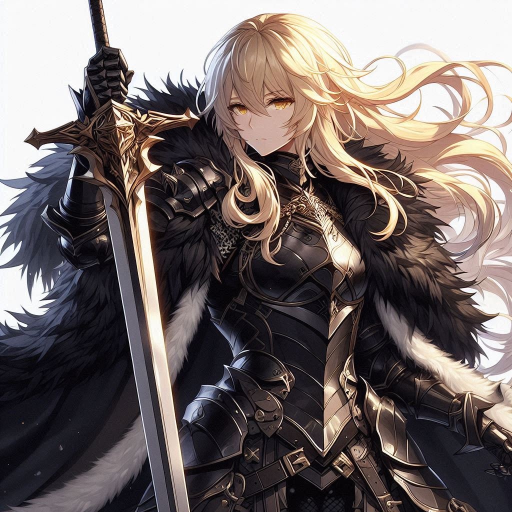 ブロンドの女騎士さん810