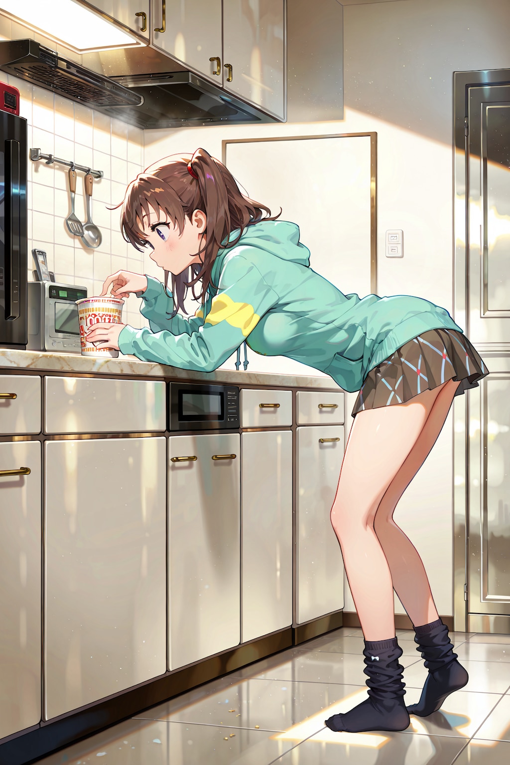 カップラーメンって、電子レンジでチンしても良いよね？