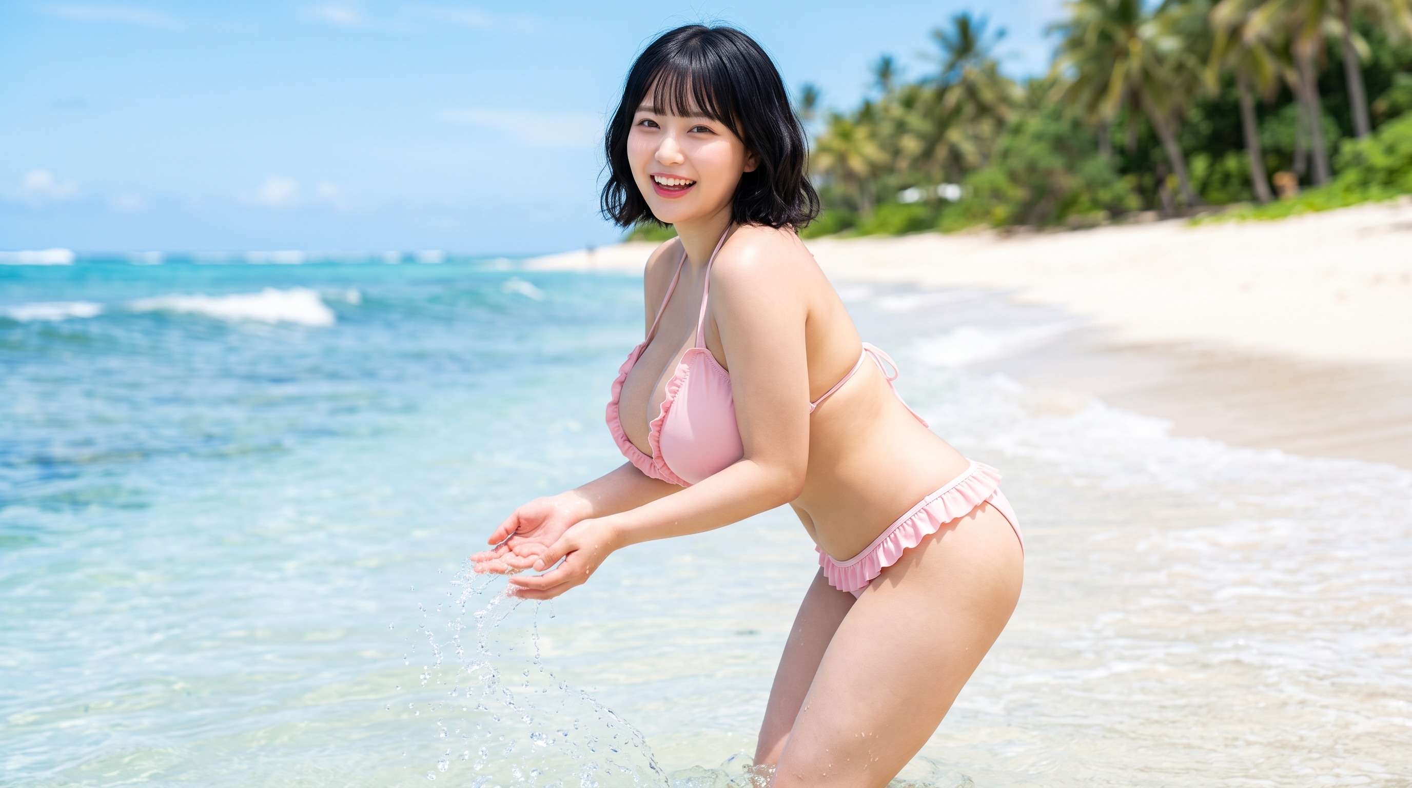 ビキニとナイスバディ