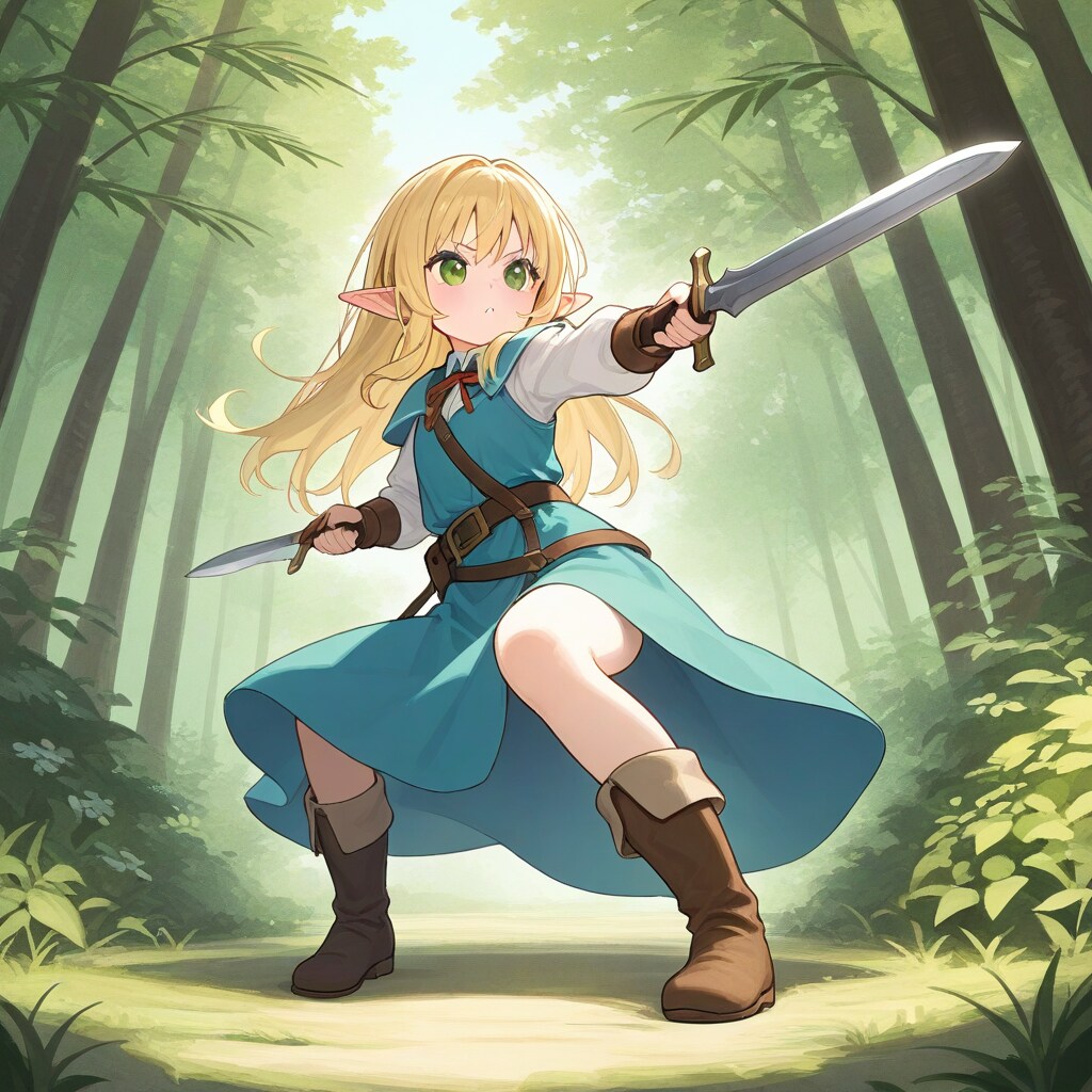 森の双剣士