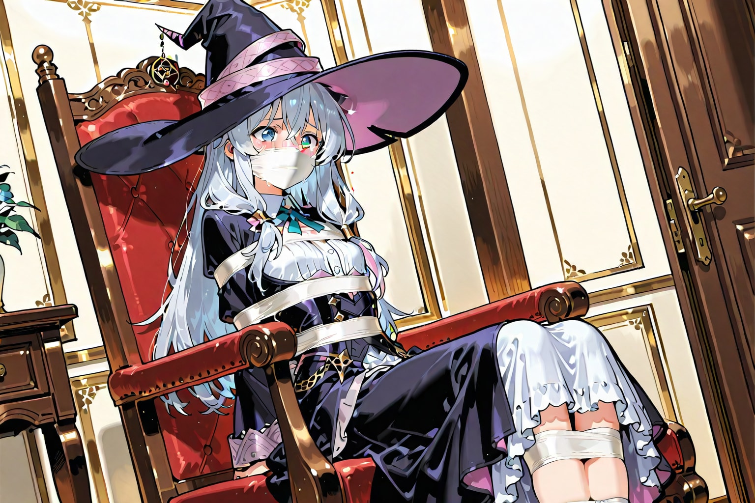謎の豪邸に連れてこられ、監禁されてしまったその美しい少女は誰でしょう？……そう、私です…。