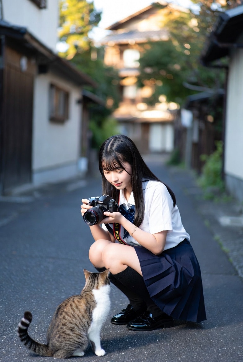 一眼レフ | の人気AIイラスト・グラビア