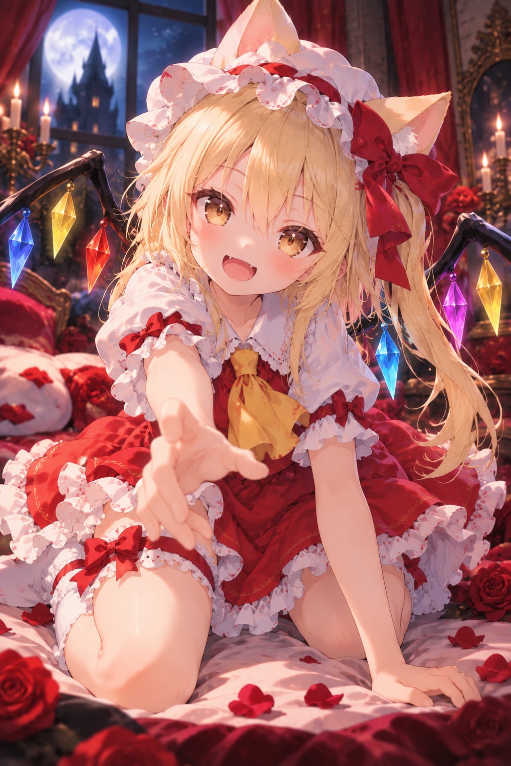 陽菜、吸血鬼になってみた！🦇❤️ | の人気AIイラスト・グラビア
