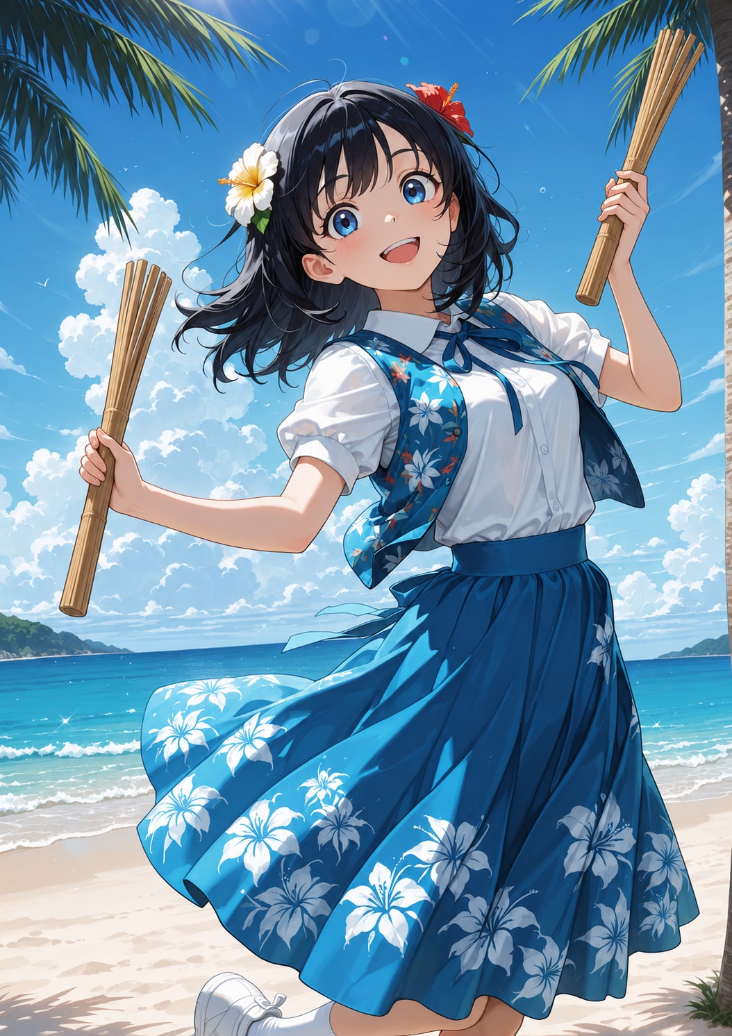 海風に南国のリズムをのせて