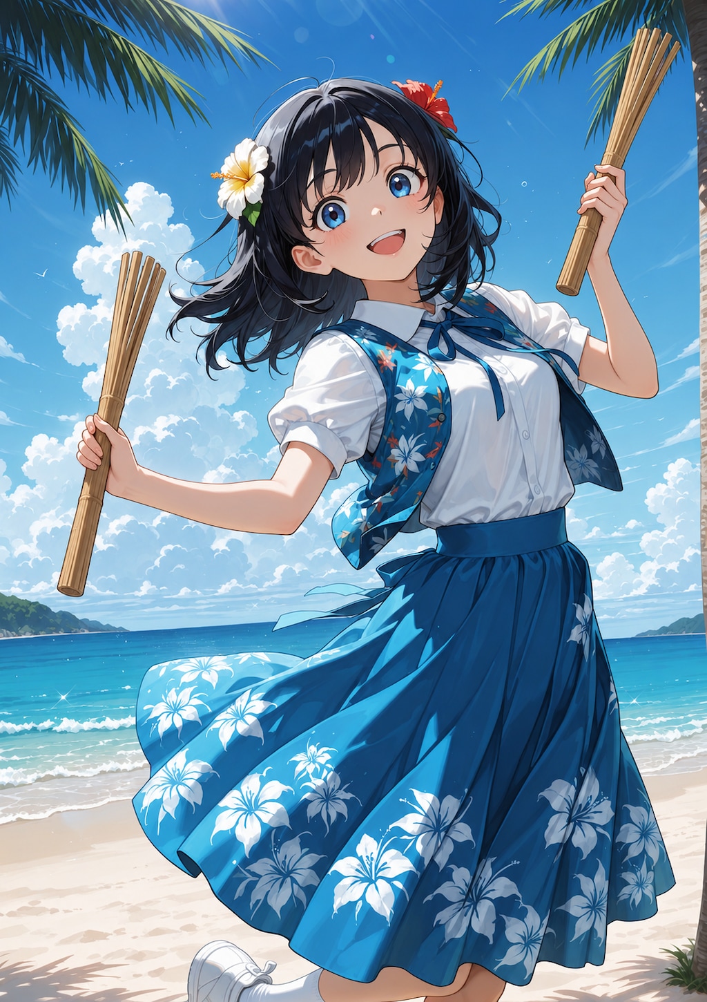海風に南国のリズムをのせて