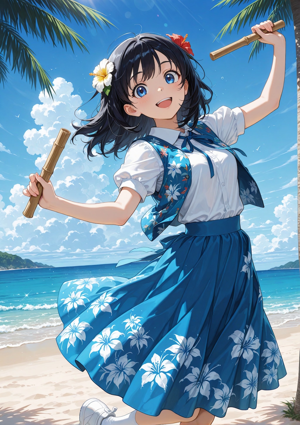海風に南国のリズムをのせて