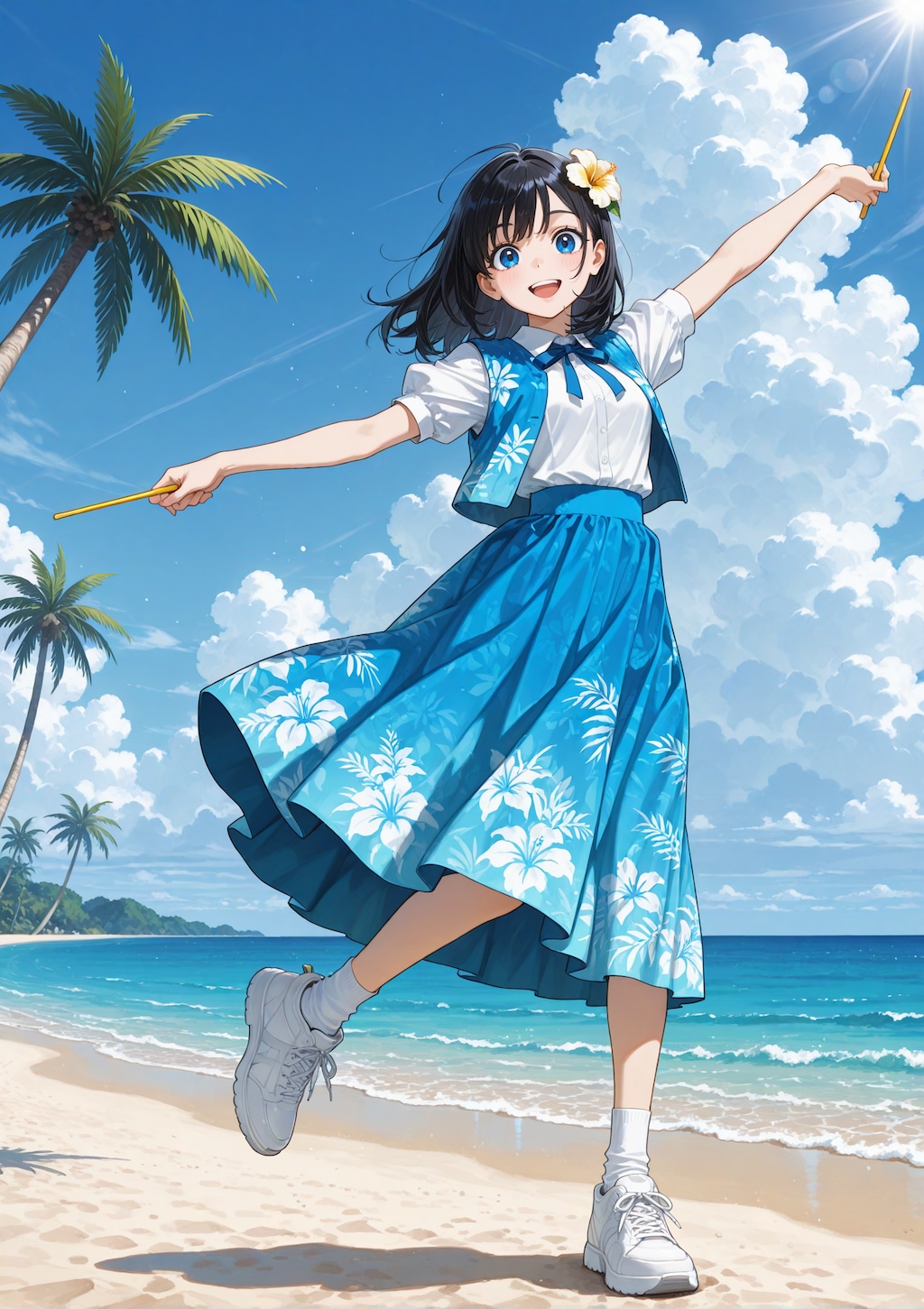 海風に南国のリズムをのせて