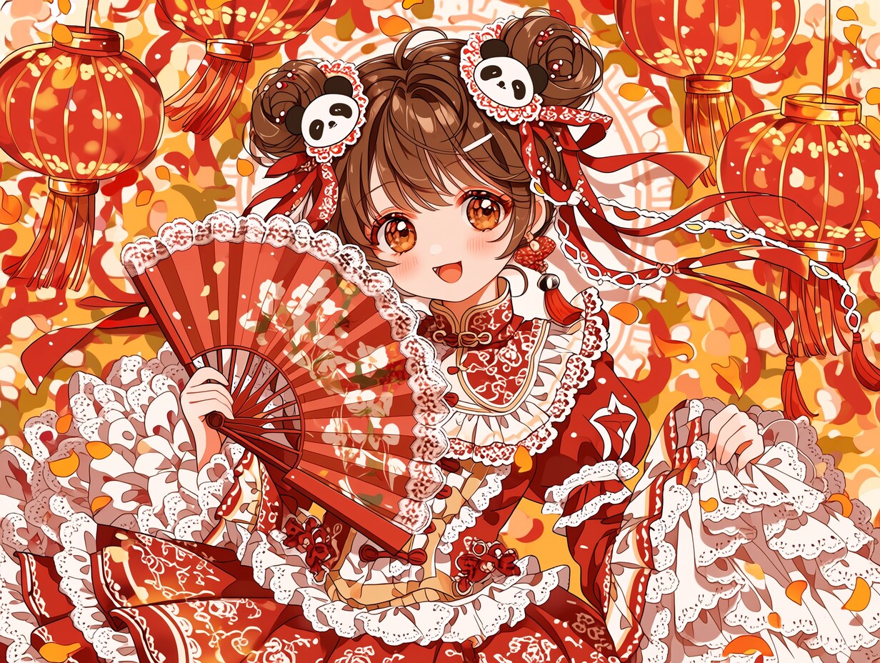 祝・中華むすめ（２）niji7 | の人気AIイラスト・グラビア