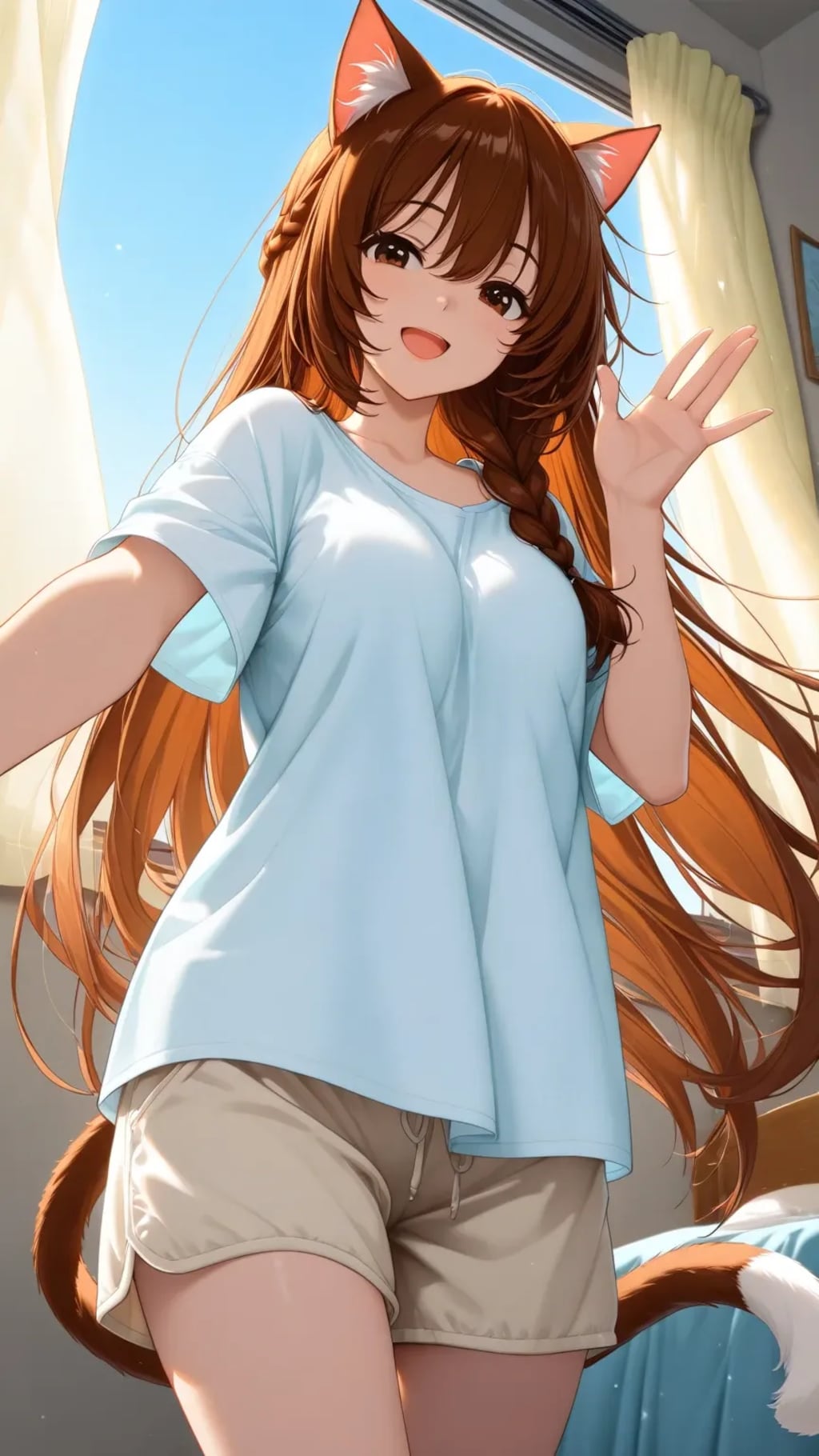 おっはようございますニャー！！☀️🐱✨