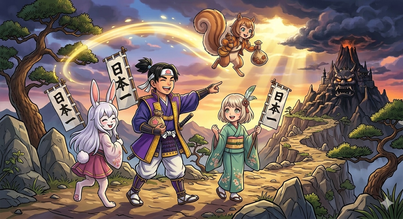 ゆるふわパーティーの桃太郎 | の人気AIイラスト・グラビア