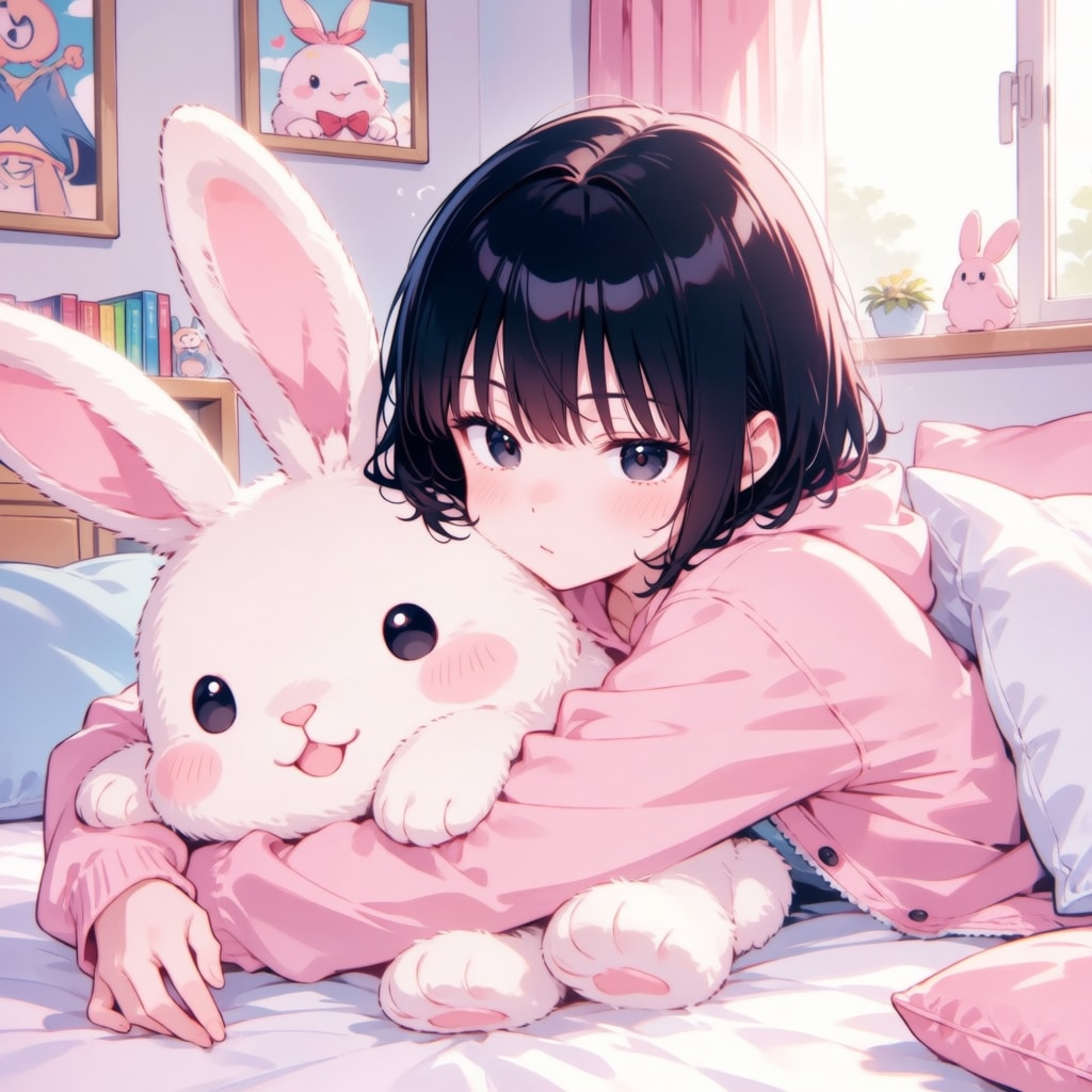 うさちゃんと一緒 | の人気AIイラスト・グラビア