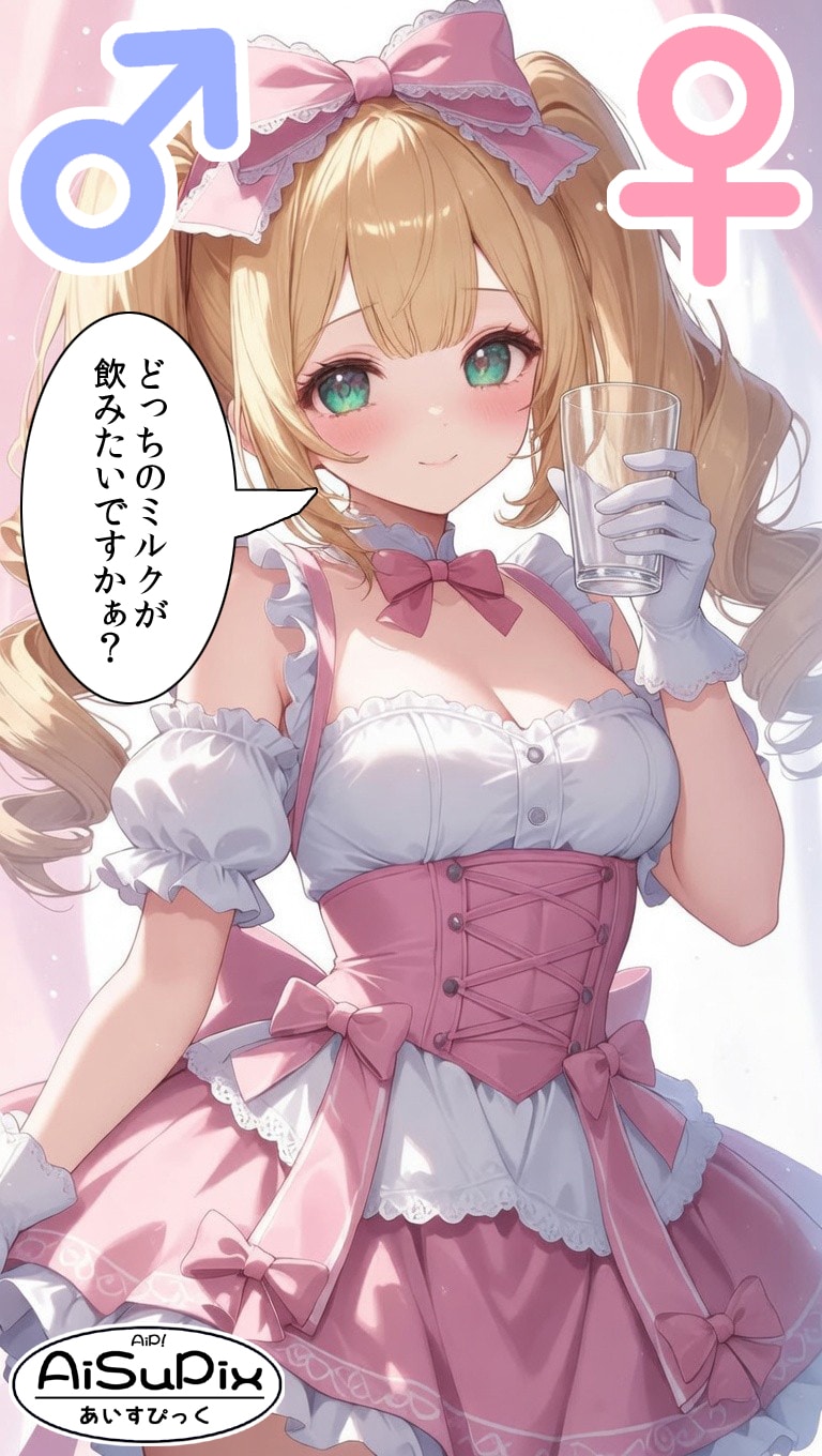 💙AiSuPix／可愛い金髪ツインテロリィタちゃん💙 | の人気AIイラスト・グラビア