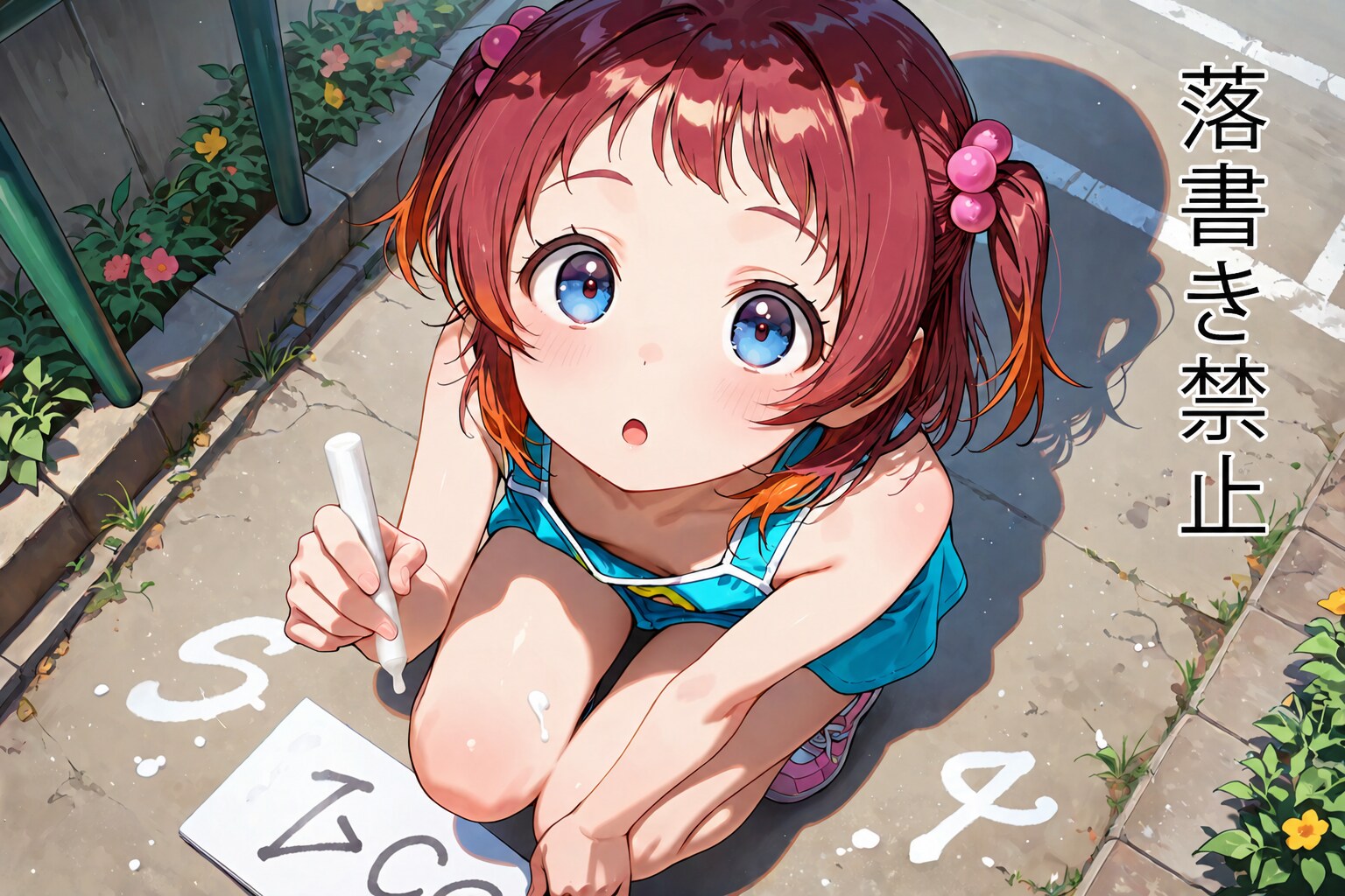ロリっ子落書き