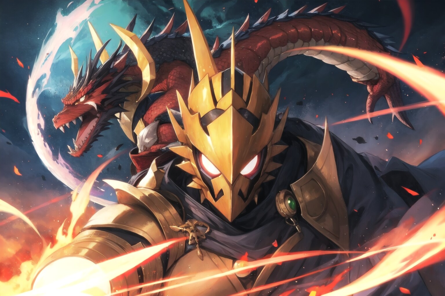 ドラゴンの騎士 | の人気AIイラスト・グラビア