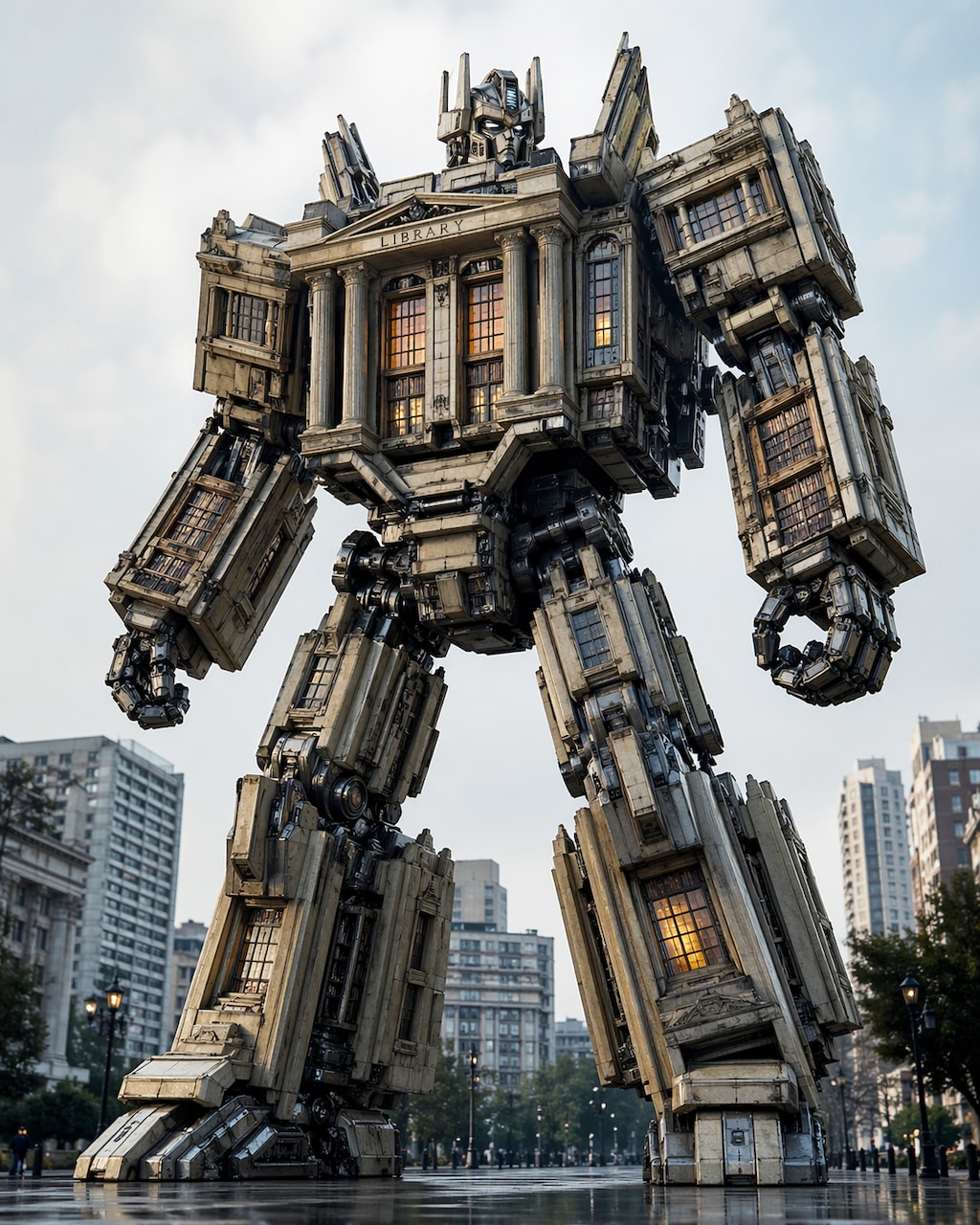 図書館トランスフォーマー