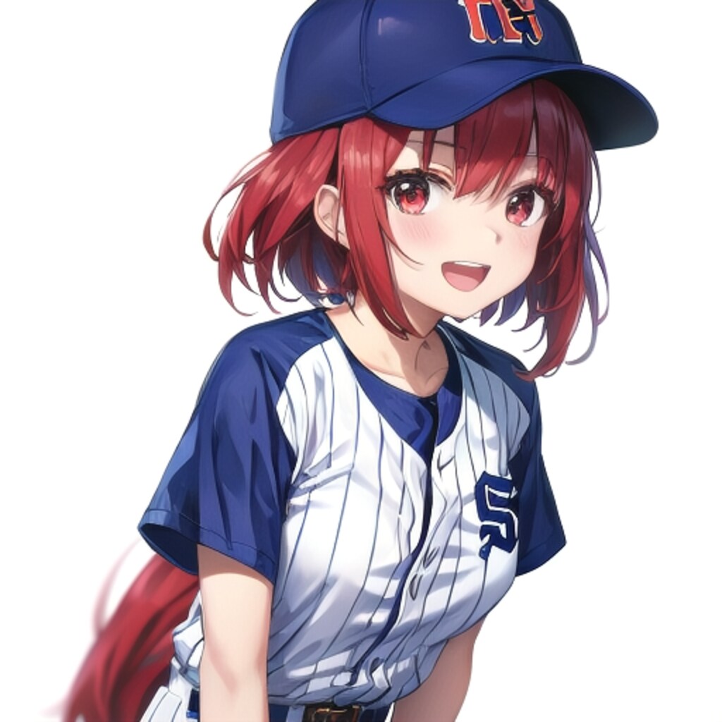 生駒のぞみ(マイキャラ) 野球ユニフォーム