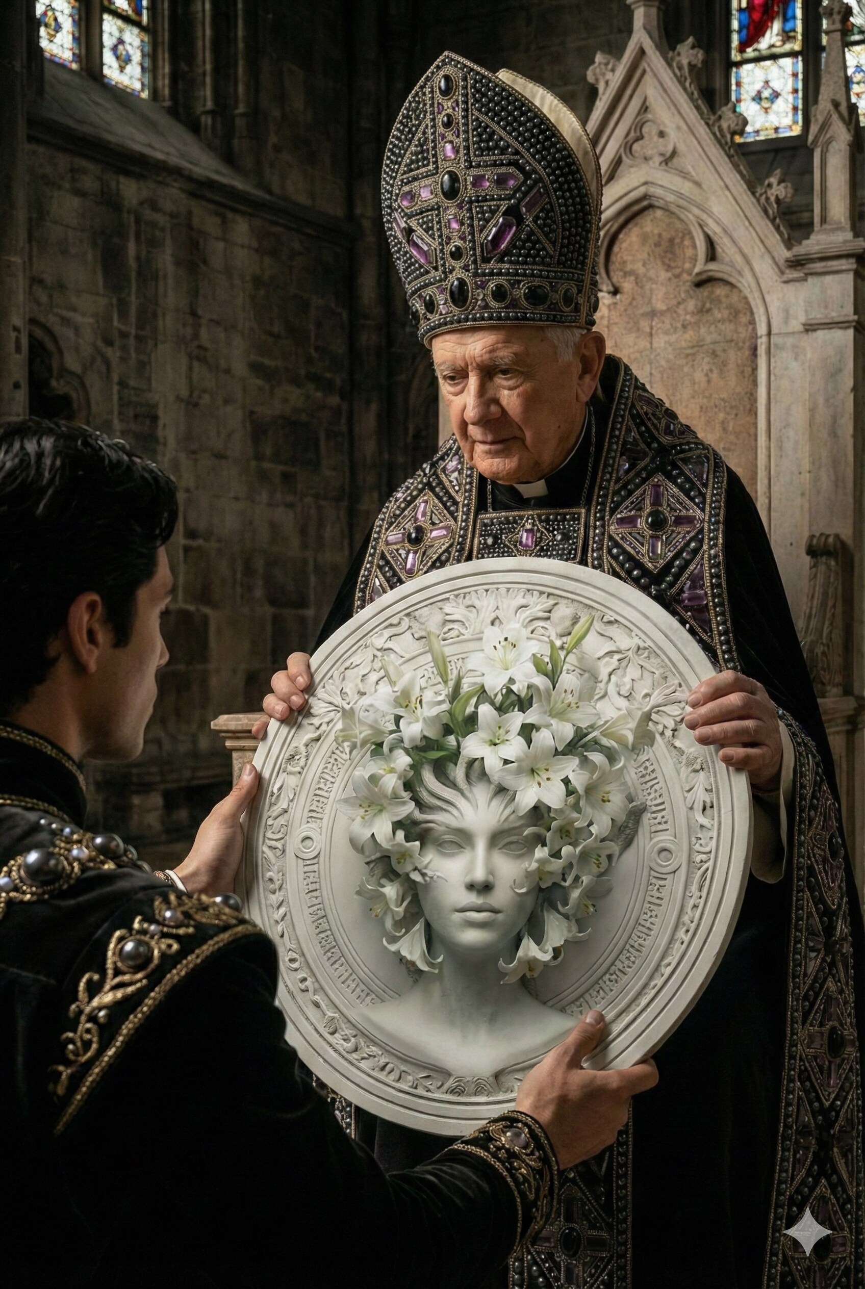 百合のメデューサ | の人気AIイラスト・グラビア