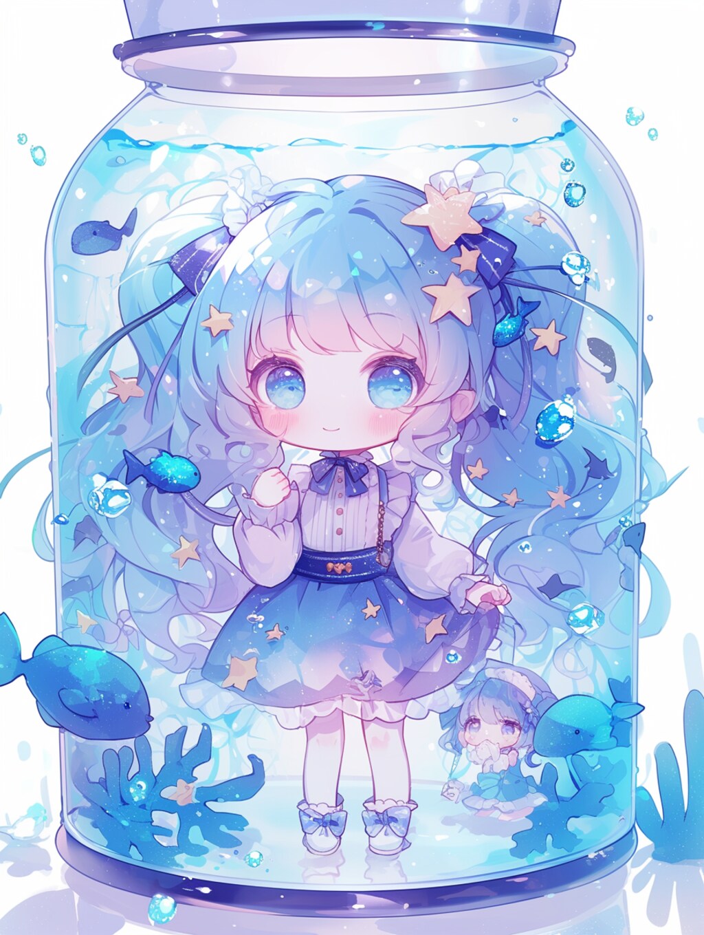 「瓶詰の少女」蒼22