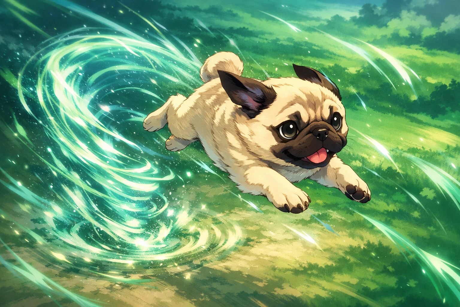 パグ7 | の人気AIイラスト・グラビア