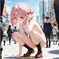 眼鏡っ子_路上にて① 9枚目