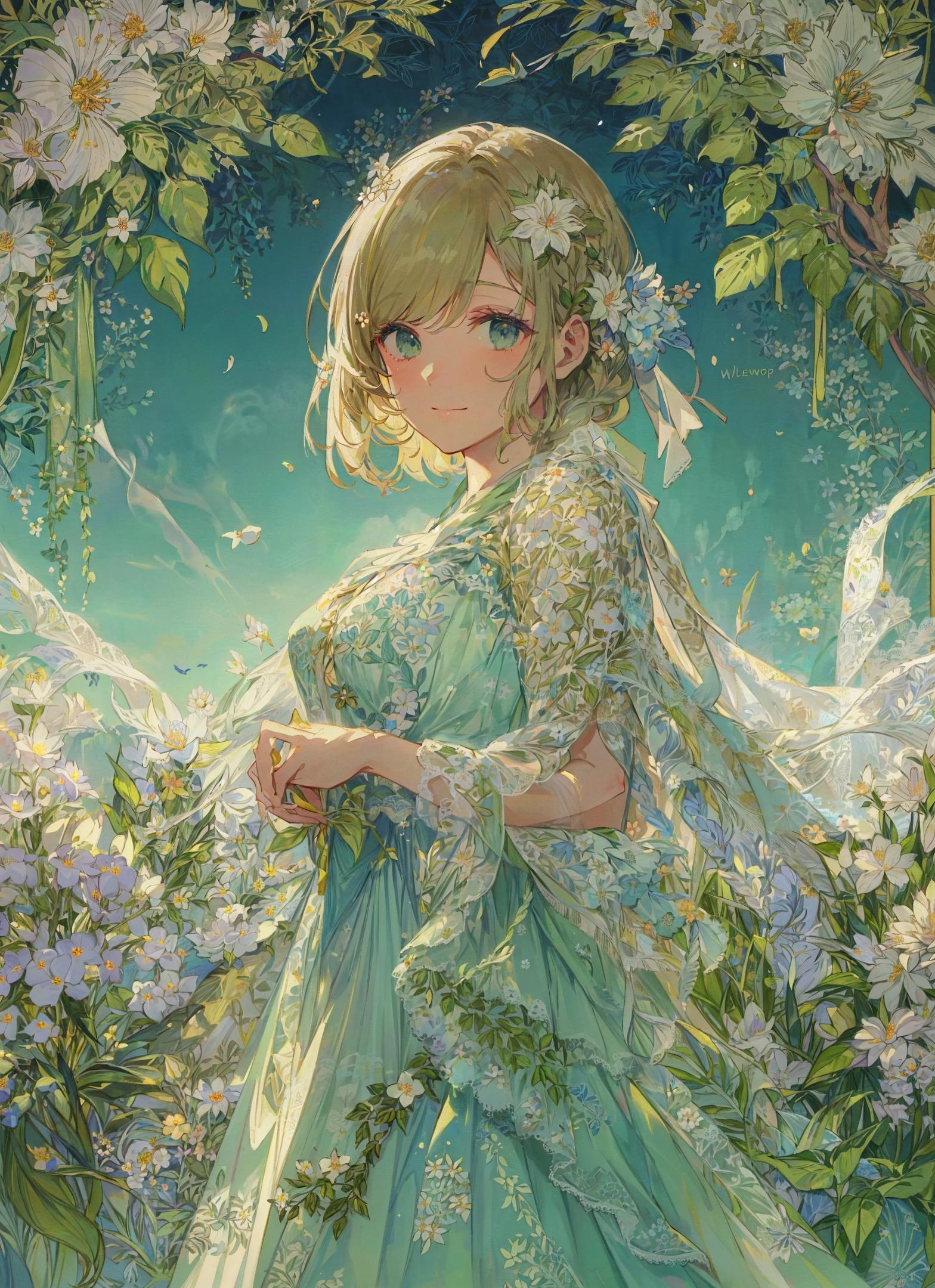 花とドレス（３）
