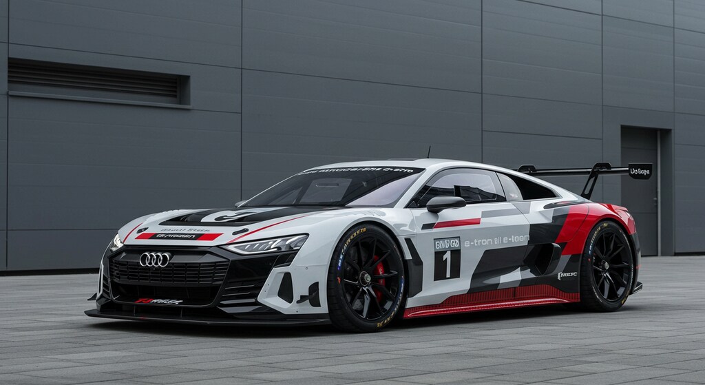 アウディコンセプトレーシングカー