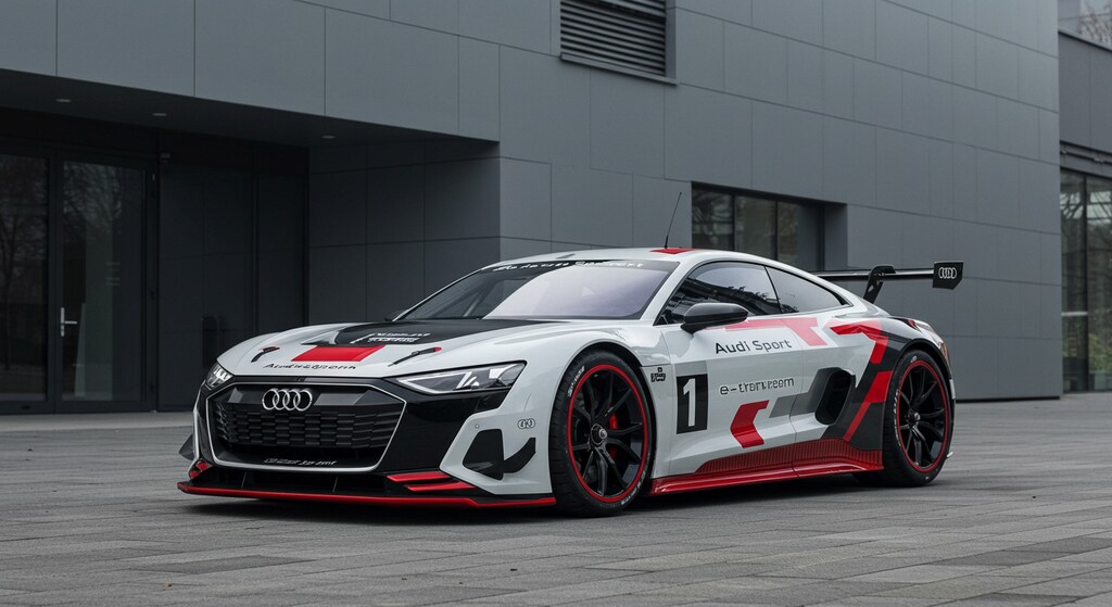 アウディコンセプトレーシングカー