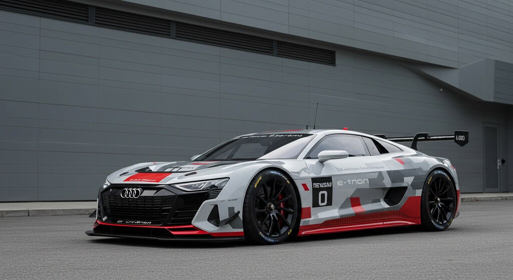 アウディコンセプトレーシングカー