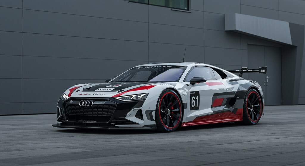 アウディコンセプトレーシングカー