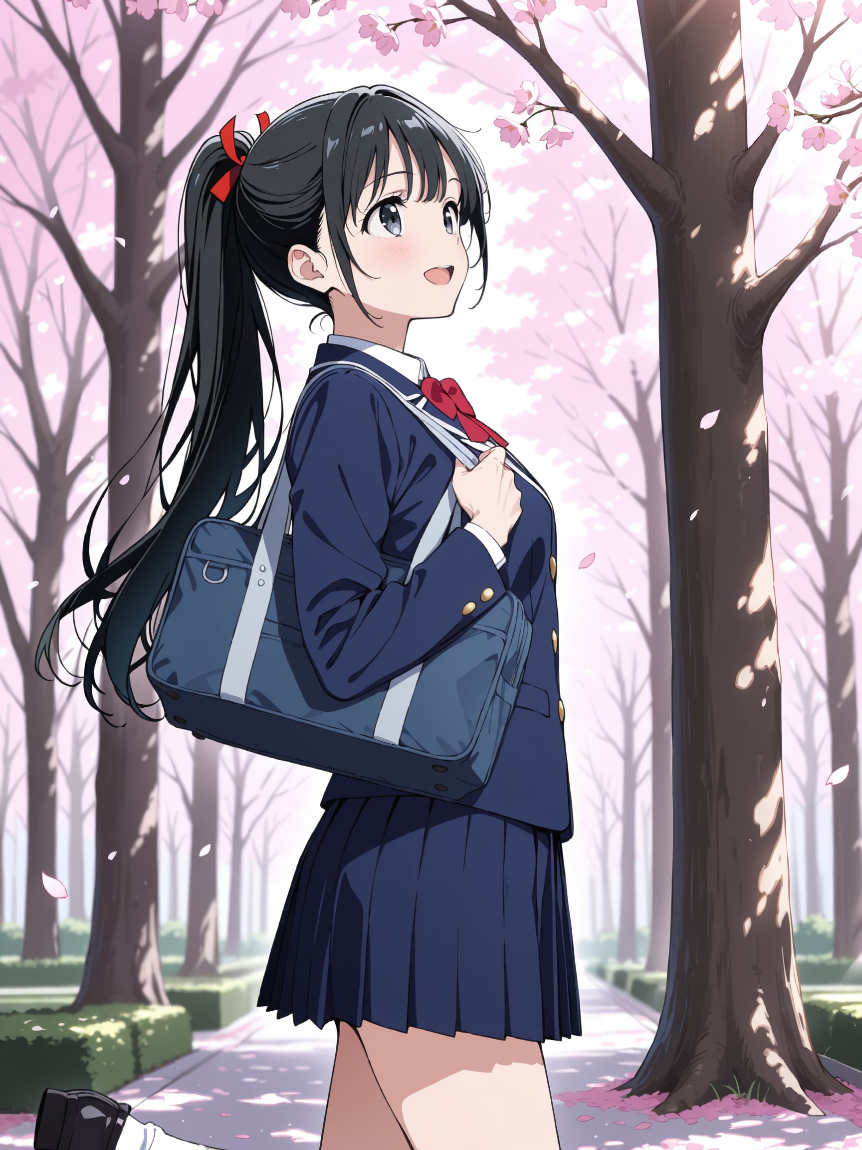 入学式の朝 | の人気AIイラスト・グラビア