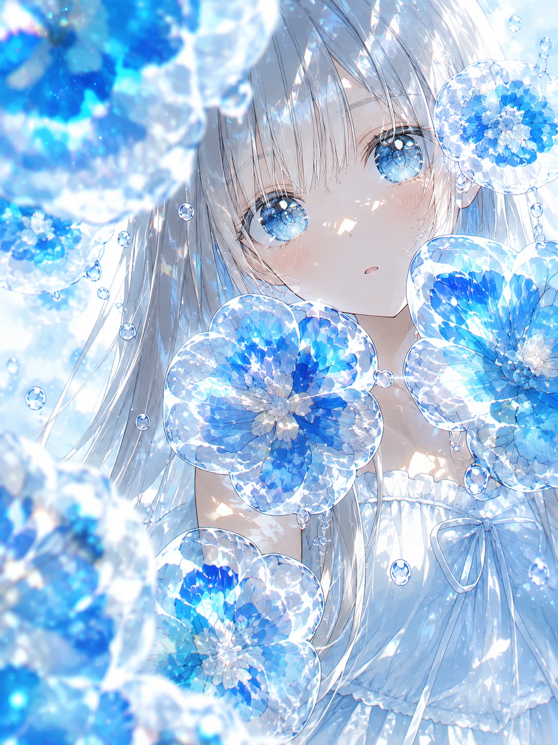 水晶花のまなざし