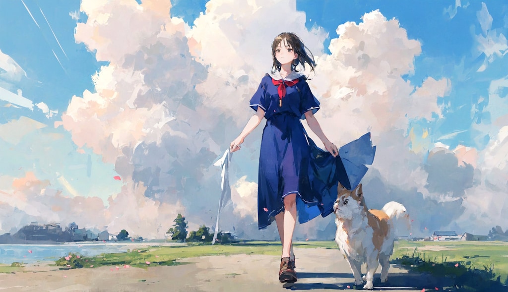 いぬのおさんぽ