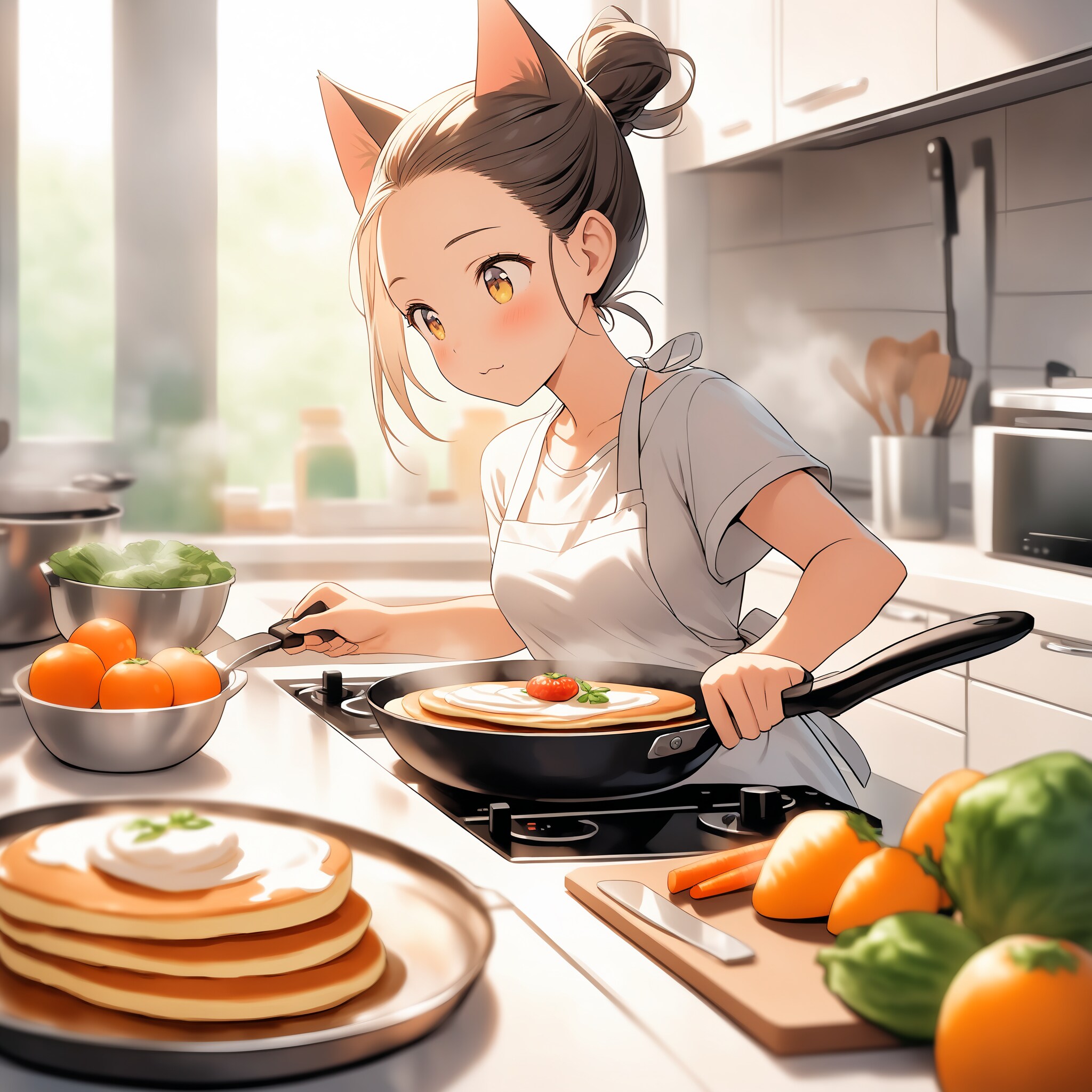 朝食の準備 | の人気AIイラスト・グラビア