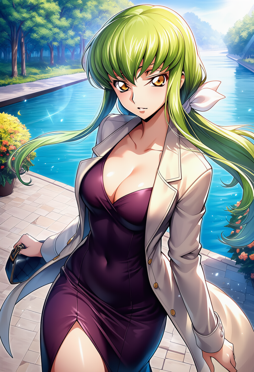 水辺の光跡 ― Riverside Gleam | の人気AIイラスト・グラビア