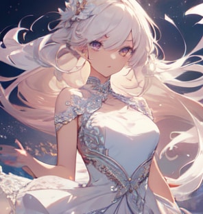 純白２ | の人気AIイラスト・グラビア