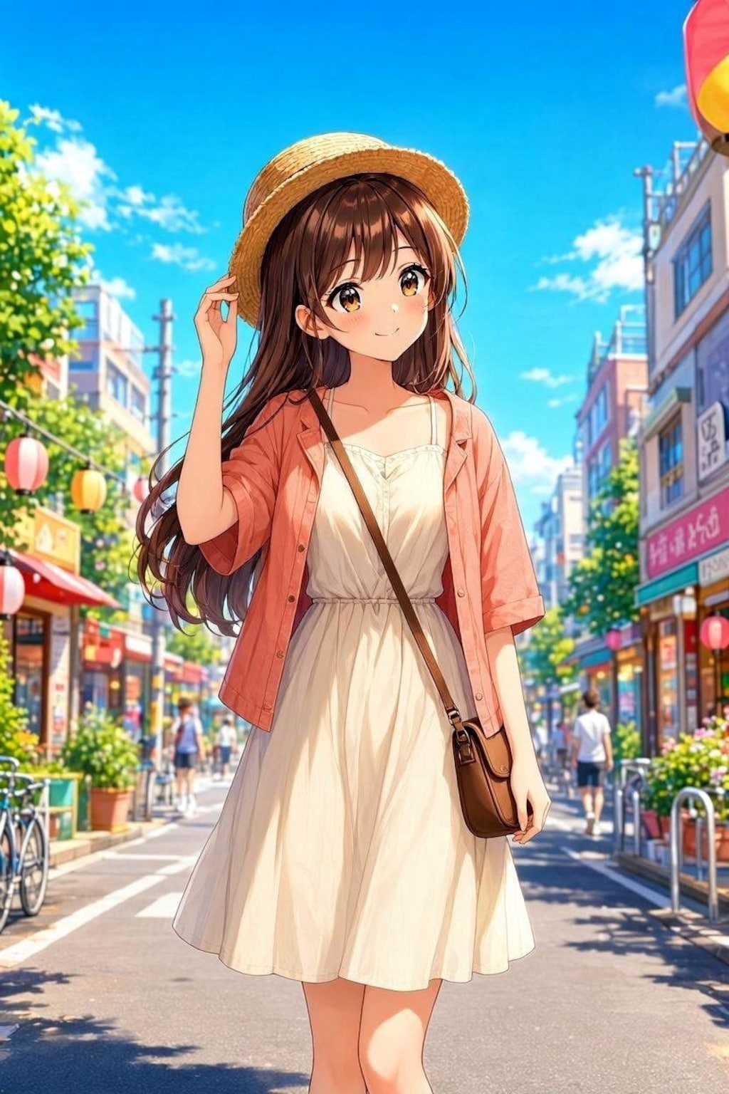 暑さも忘れる待ち合わせ