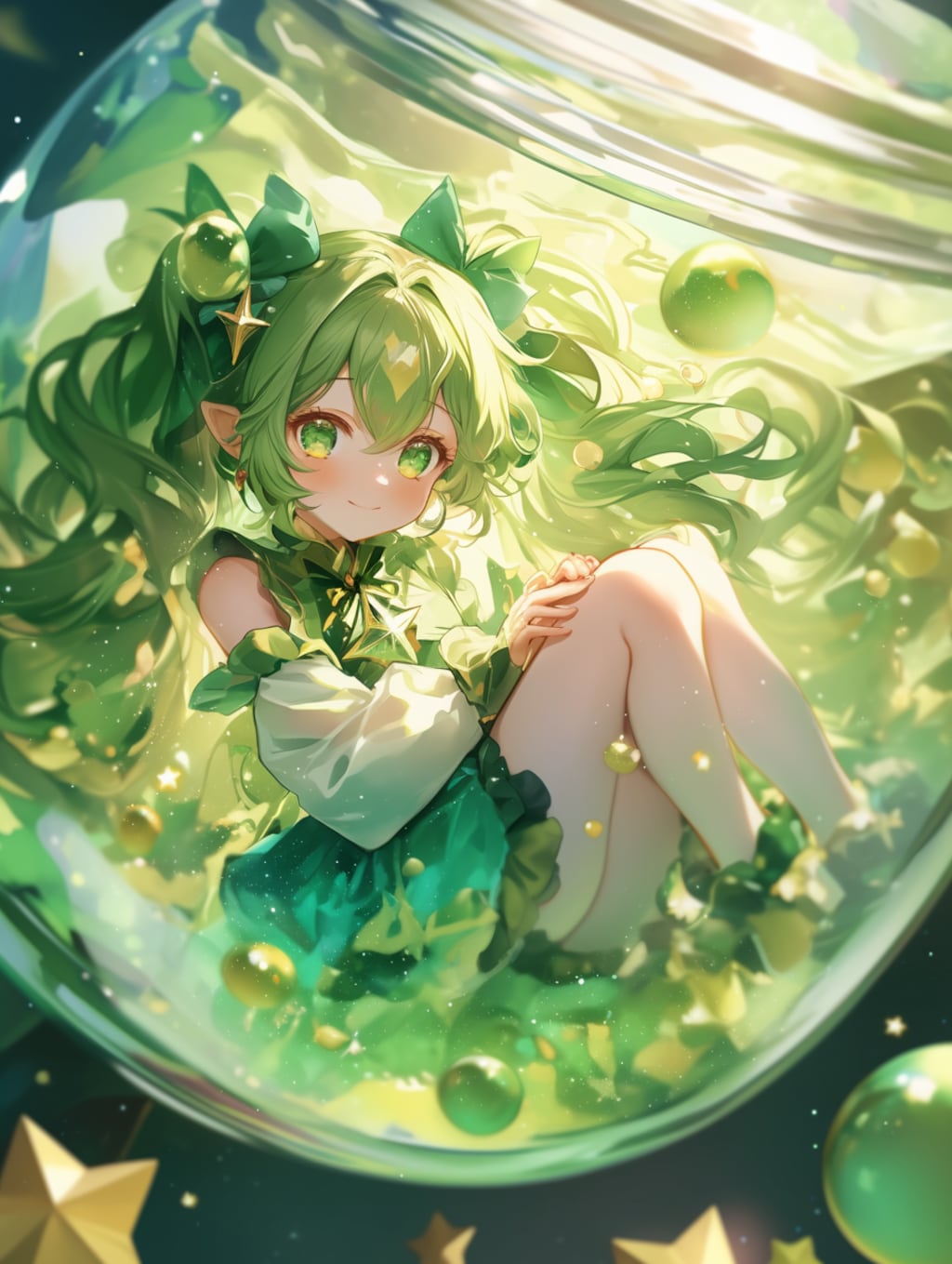 「瓶詰の少女」碧58