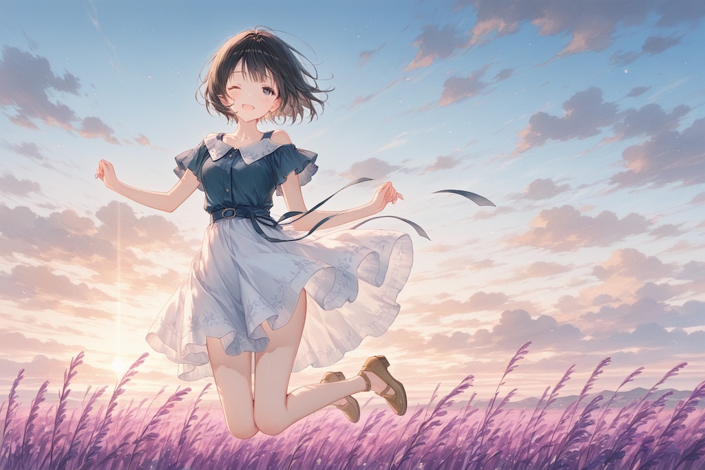 ラベンダー畑(QILIN)