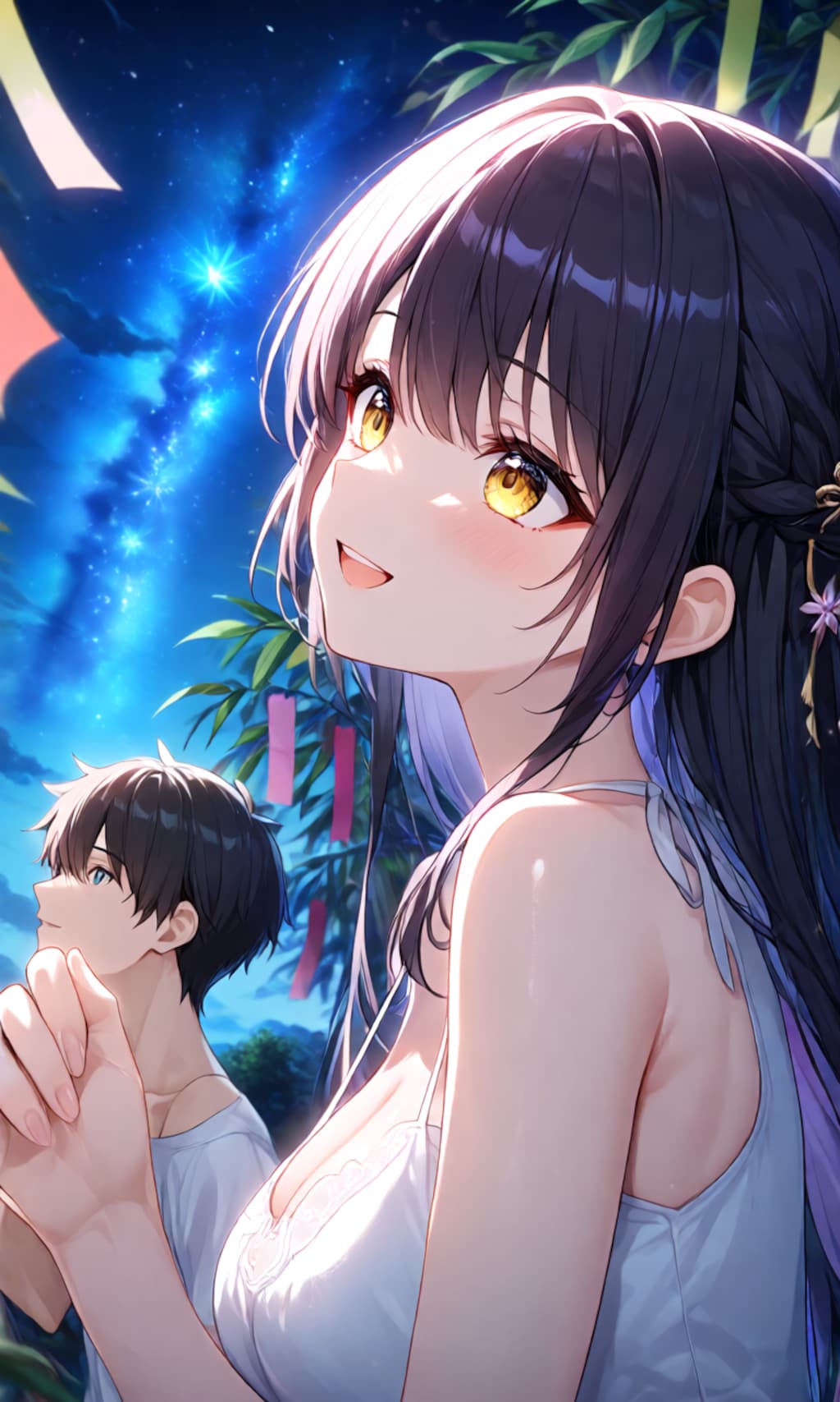 七夕で