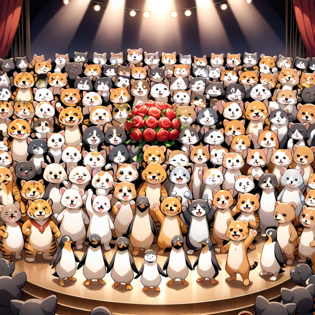 １おめでとう　動物の一年生入学式