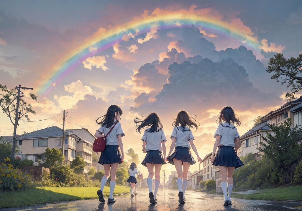 雨上がり