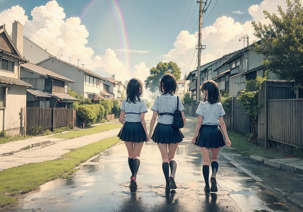 雨上がり